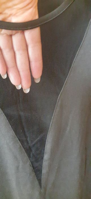 Лонг с оригинальной отделкой