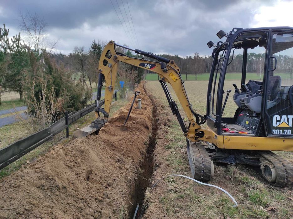 Usługi Minikoparka i Transport Wywrotka Autolaweta wynajem piłołuparka