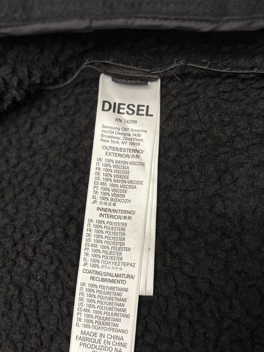 Шкіряна куртка Diesel — оригінал, натуральна  шкіра, стан хороший
