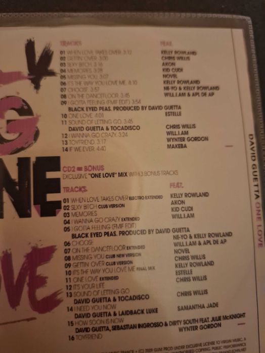 Vendo cd do david guetta