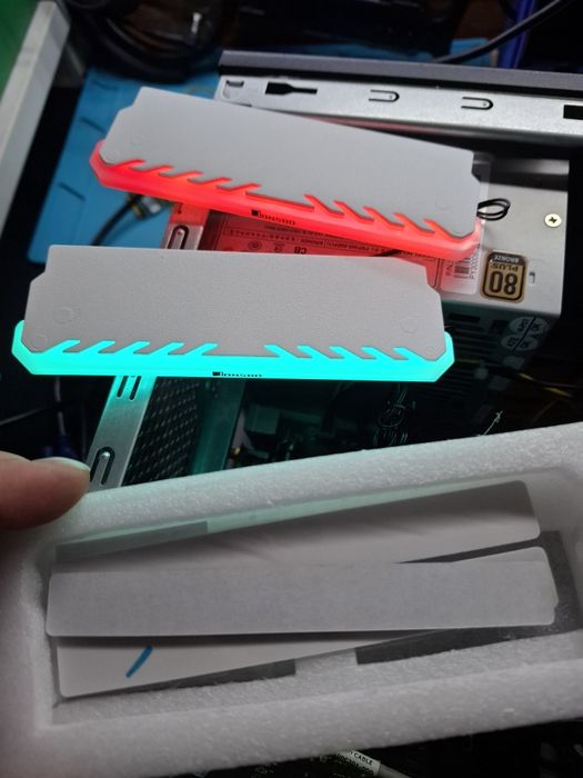 Dissipador memória ram universal rgb