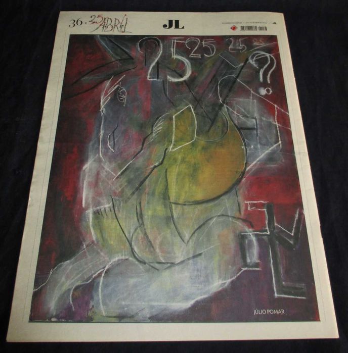 Jornal de Letras Artes e Ideias 25 de Abril vezes 40