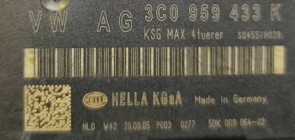 Módulo Eletrónico 3C0959433K - VW PASSAT B6