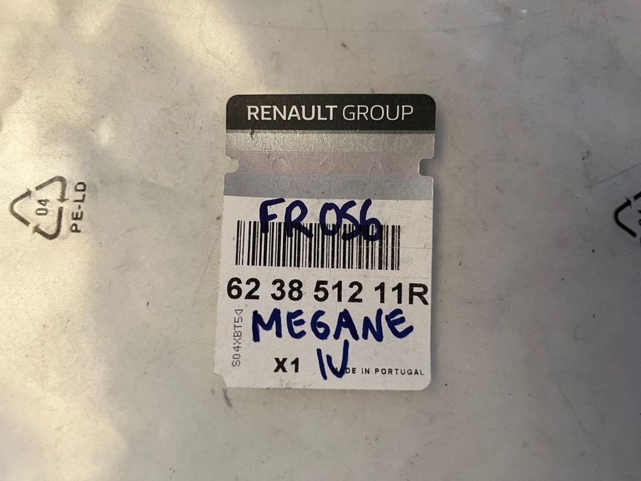 Renault Megane IV - Friso Grelha Para Choques - FR056
