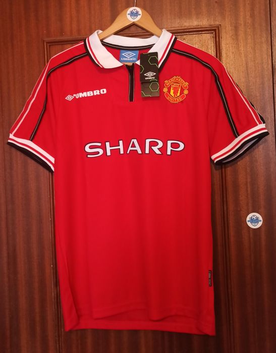 Camisola Retro Man United  98/99 tamanho L