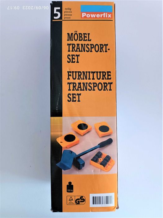 Elevador manual (novo) para movimentar móveis pesados.