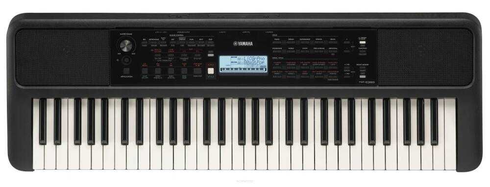 Yamaha PSR-E383 keyboard + statyw + ława + słuchawki - ZESTAW - NOWY