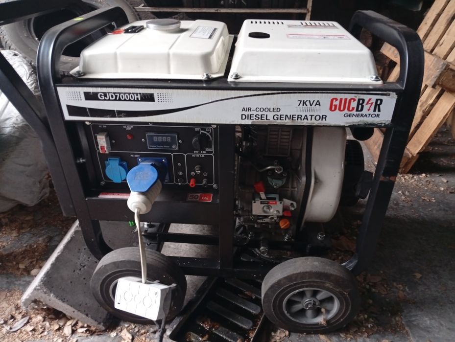 Дизельний генератор GUCBIR GJD7000H 6 кВт-електростарт Б/В