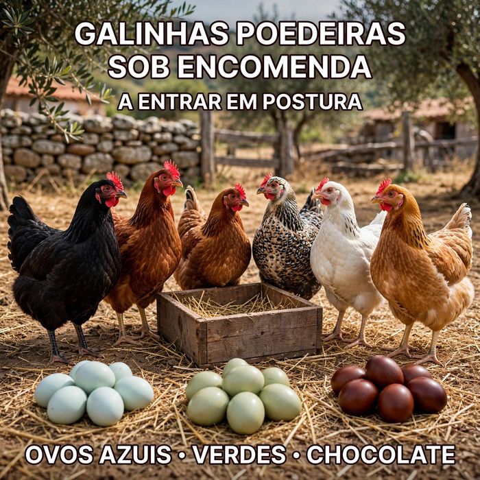 Galinhas Poedeiras Sob Encomenda