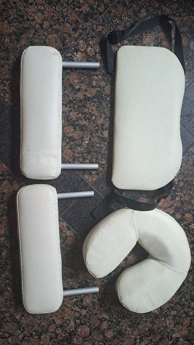 Elementy do łóżka kosmetycznego fizjo fotel zagłówek