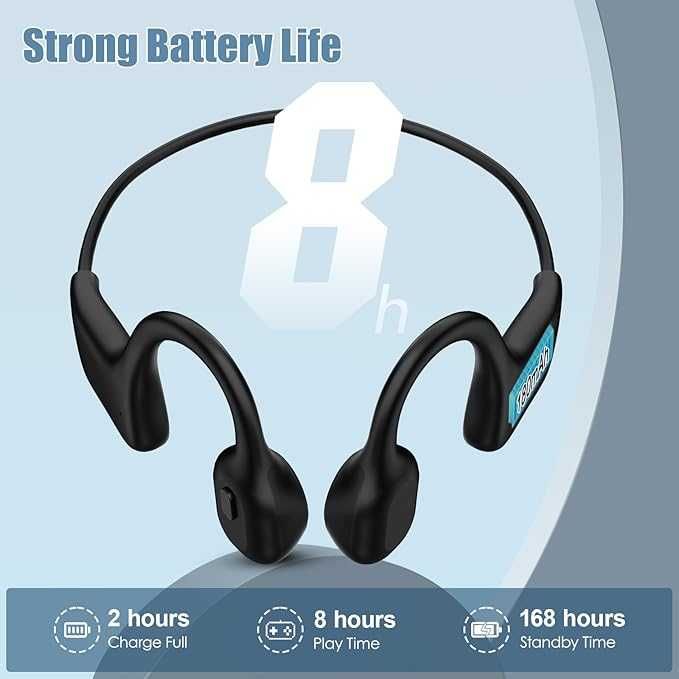 Słuchawki kostne bezprzewodowe IFECCO Bluetooth 5.3 IPX5