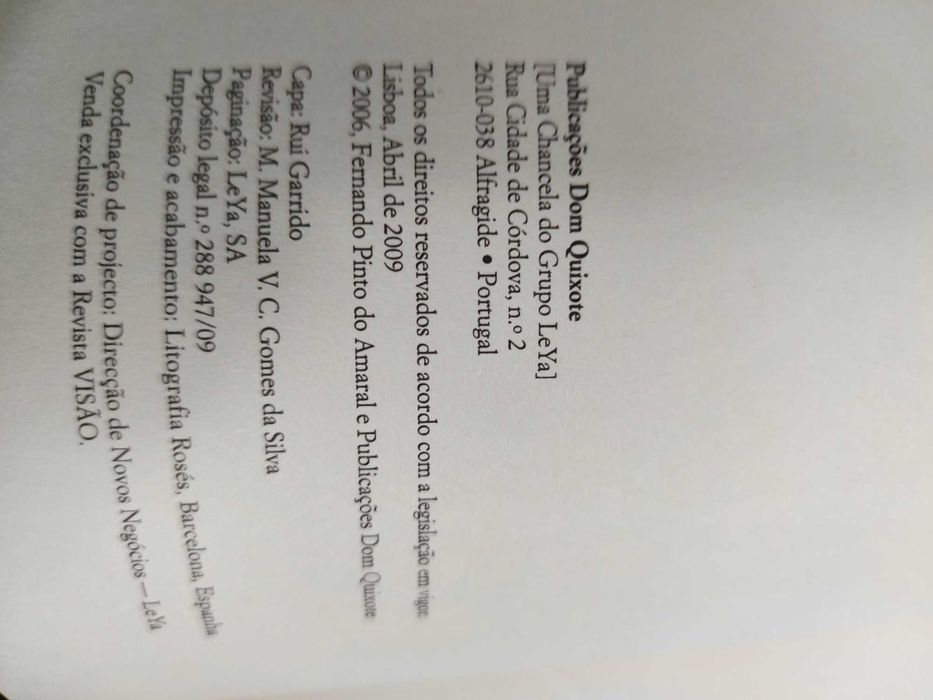 Livro fernando pinto do amaral prosa/ poesia