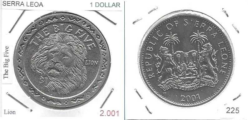 Serra Leoa - - - - - Moedas