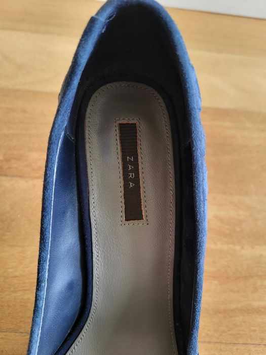 Sapatos de Plataforma Azuis - ZARA