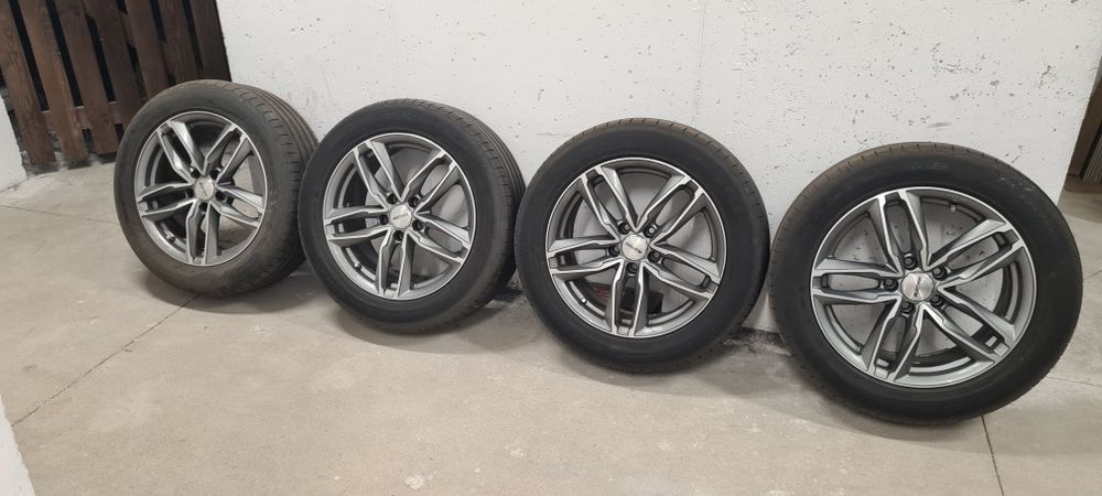4szt., opony letnie Dębica z felgami aluminiowymi