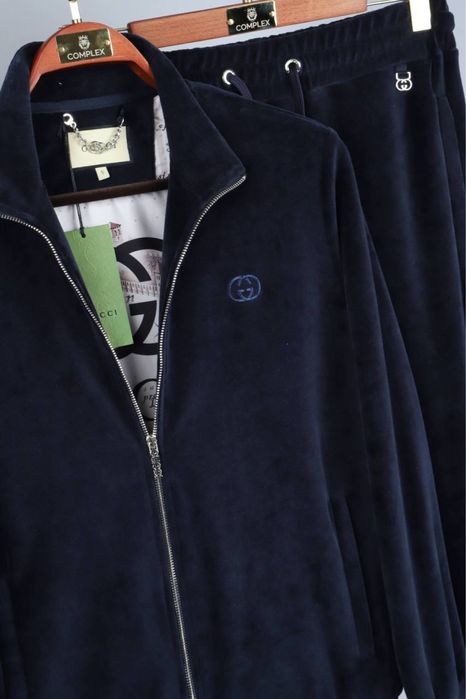 Спортивний костюм Gucci темно-синій костюм гуччі темно-синій чоловічий