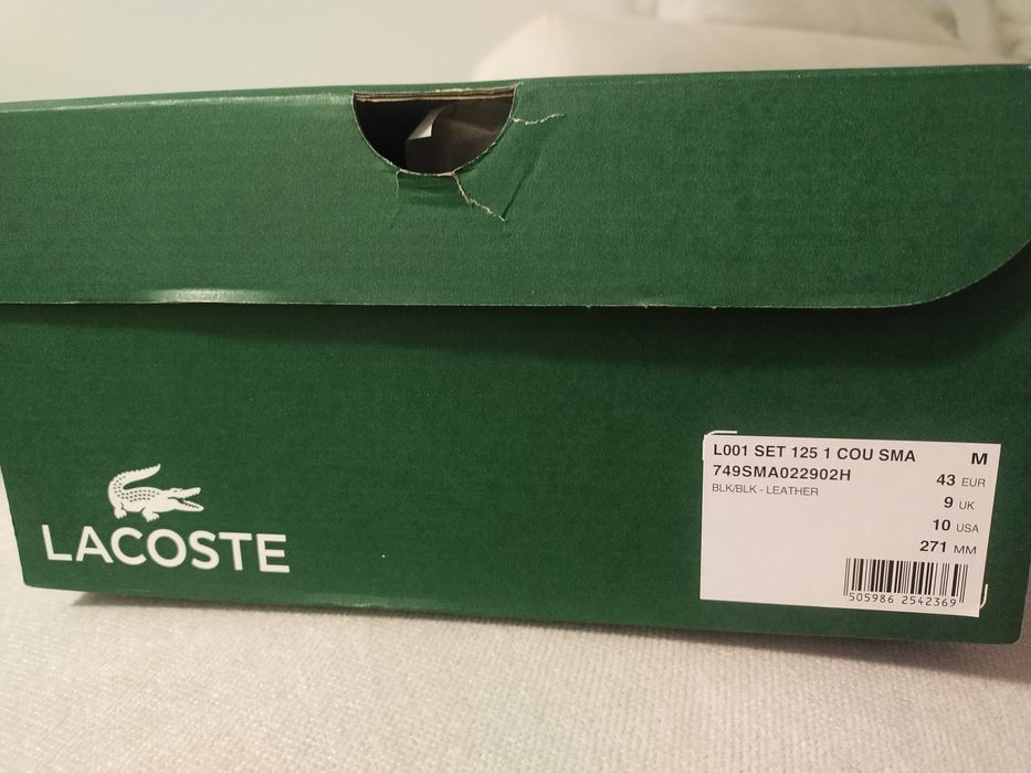 Sneakersy Lacoste 43
