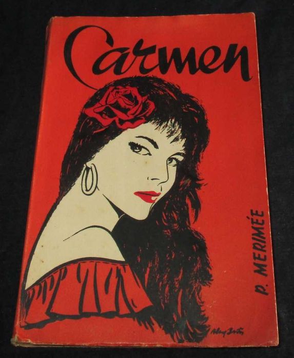 Book Carmen by Prosper Merimée, Civilização Publishing House, 1960