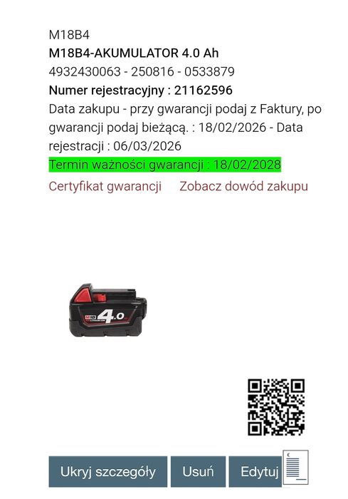Zestaw Milwaukee M18