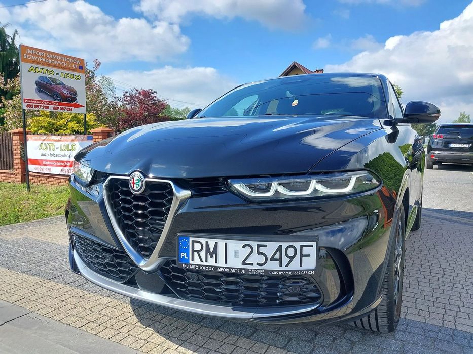Alfa Romeo Tonale HYBRYDA Gwarancja Bezwypadkowy 1.5 160 koni Kamera
