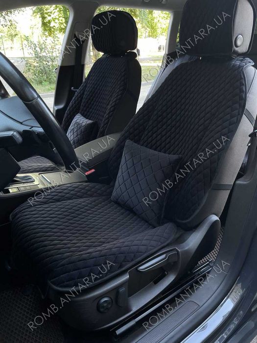 Premium Авто подушки на сидіння з Алькантари та Екошкіри