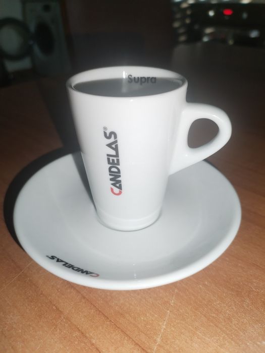 Conj. 6 Chávenas de Café Candelas Supra c/ pires – Novo