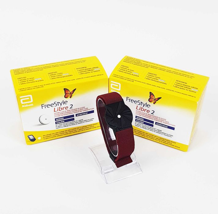 Sensor Freestyle Libre 1 i 2 - Opaska Ochronna Purpura