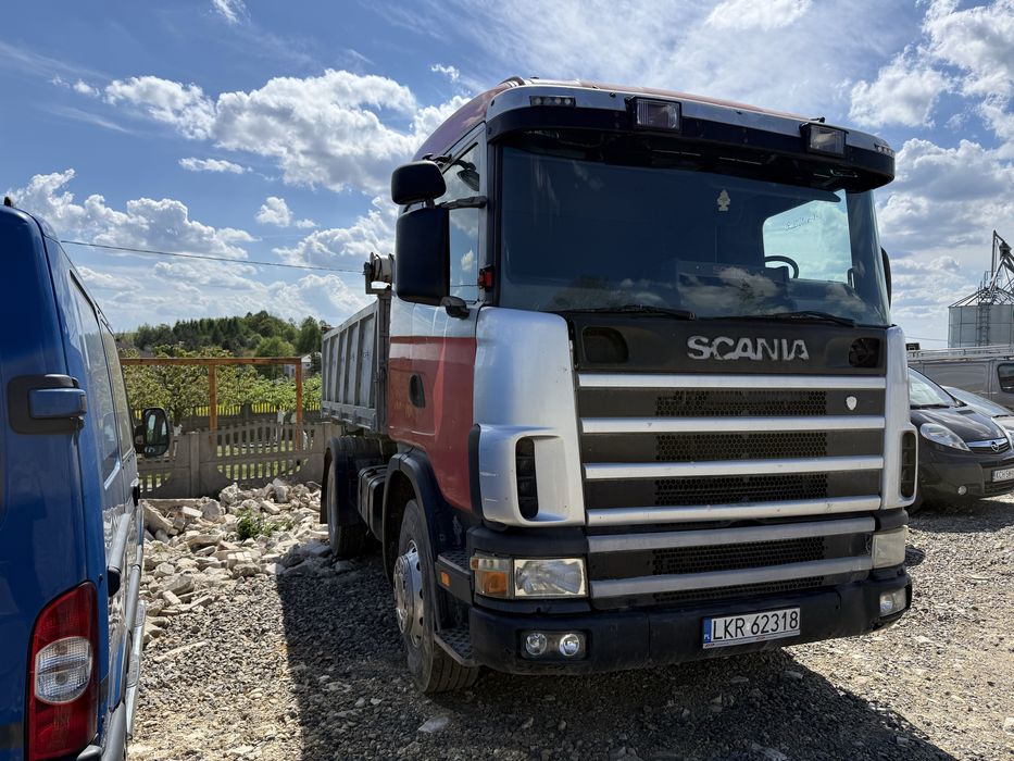 Scania 94G 18t dmc kiper 3 strony duzo nowych części