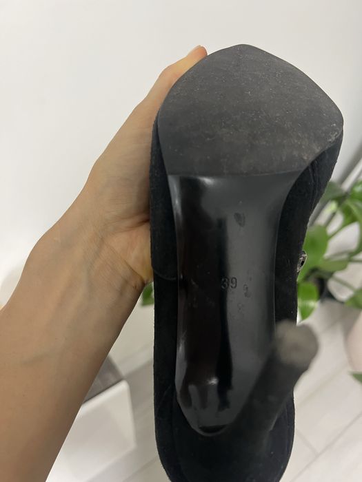 Сапожки замшевые Giadini