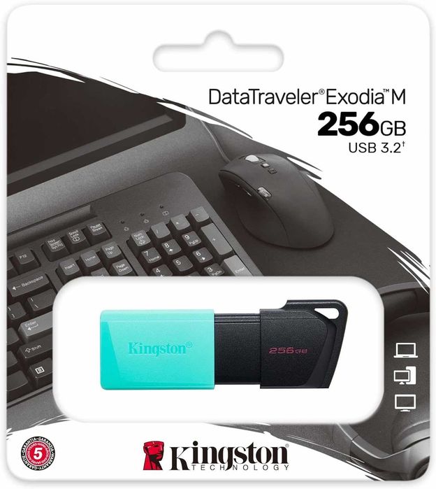 Kingston DataTraveler Exodia M Memoria flash USB 3.2 Gen 1 DTXM/256GB