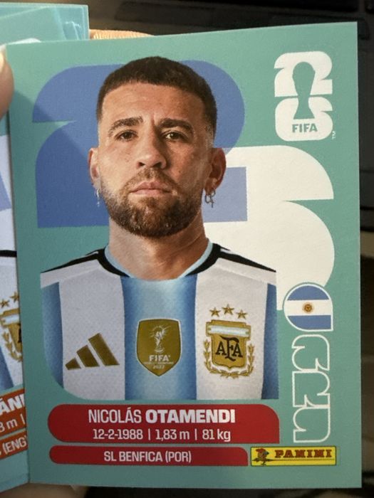Cromos do mundial 2026