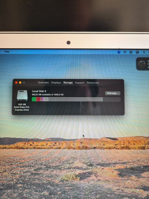 Macbook Air (13 inch, 2017) SSD 500GB + Carregador