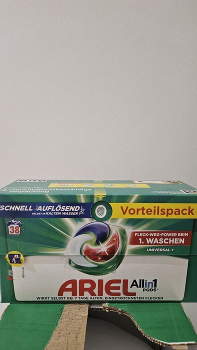 Ariel All in1 Universal+ 38szt z Niemiec