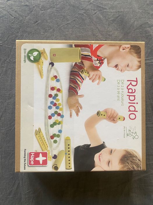 Hape jogo Madeira montessori