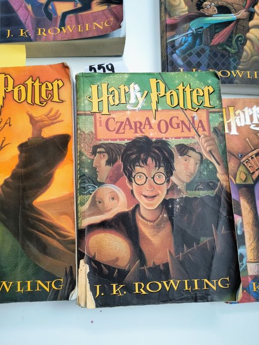 #689 Harry Potter zestaw 1-7 stare wydanie
