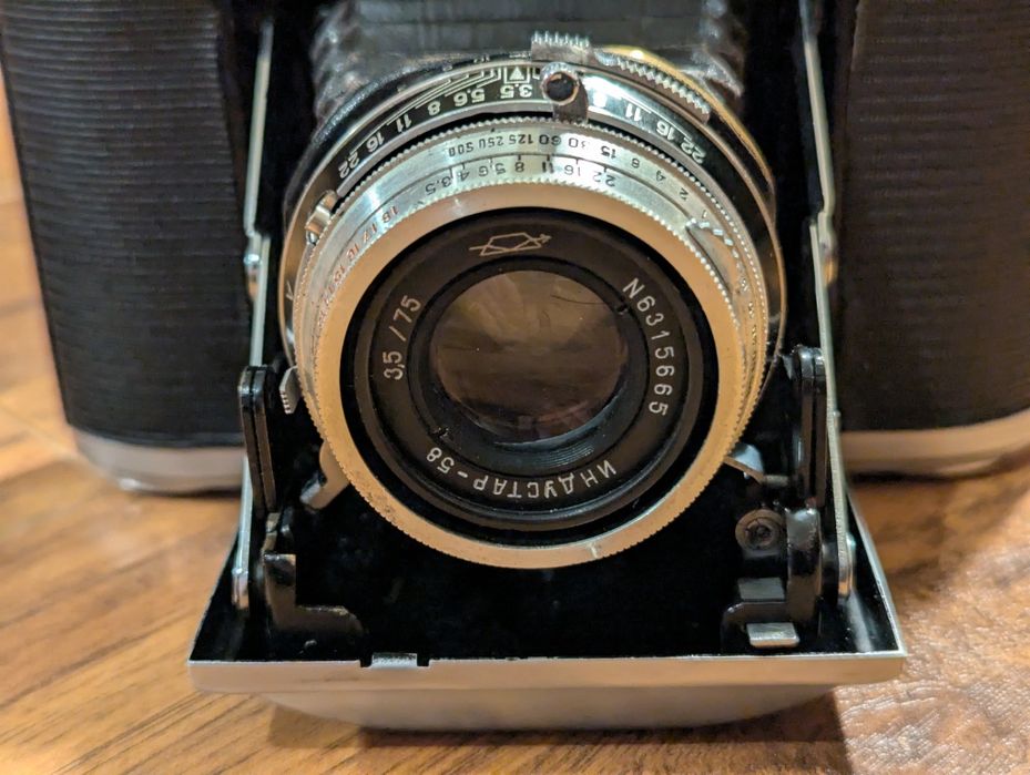 ISKRA 2 - Aparat średnioformatowy - rarytas !!!