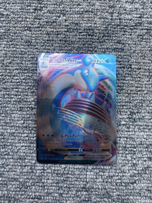 Lapras vmax karta pokemon