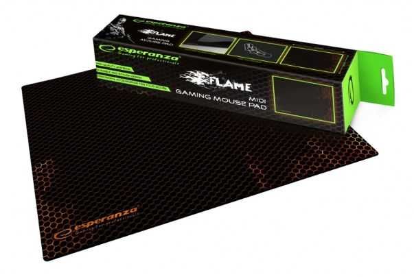 Podkładka pod mysz Esperanza EGP101R Gaming Flame MINI