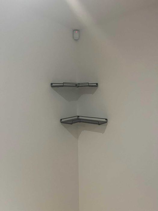 Loftowa dekoracja narożna ścienna kwietnik dom 2 sztuki