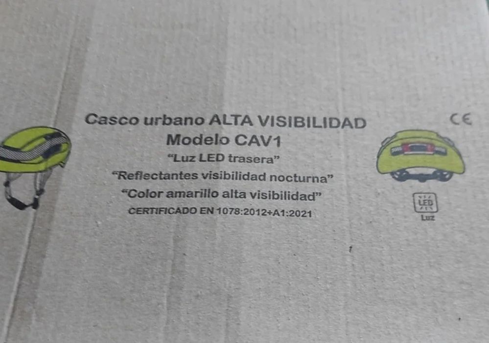 Capacete Bicicleta CAV 1 M - Amarelo