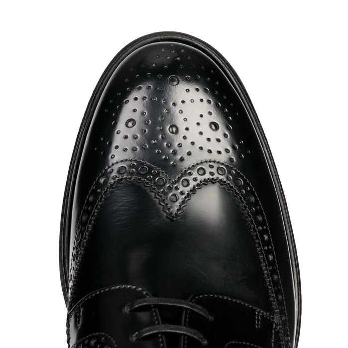 DOLCE&GABBANA skórzane męskie buty DERBY PELLE ITALY -60%%%