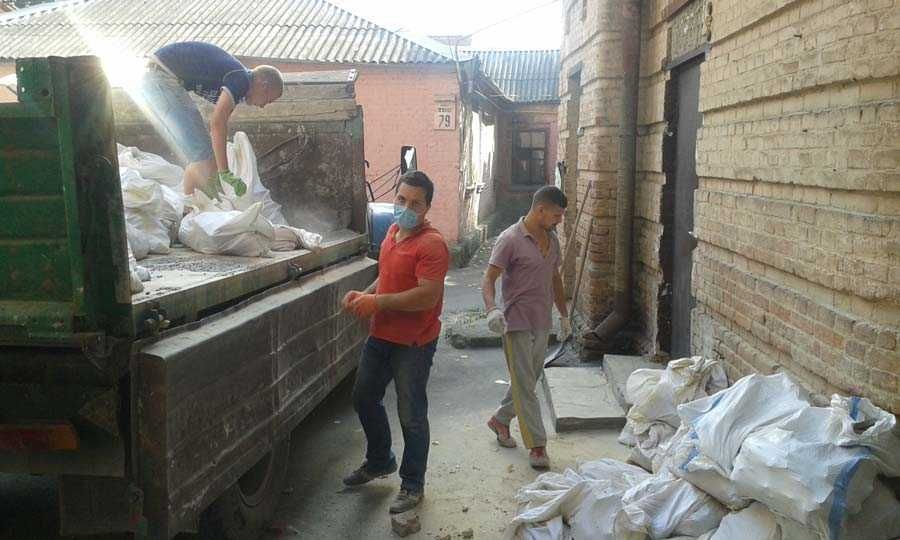Вивіз сміття будівельне побутове гілля хлам бой доставка вантажники