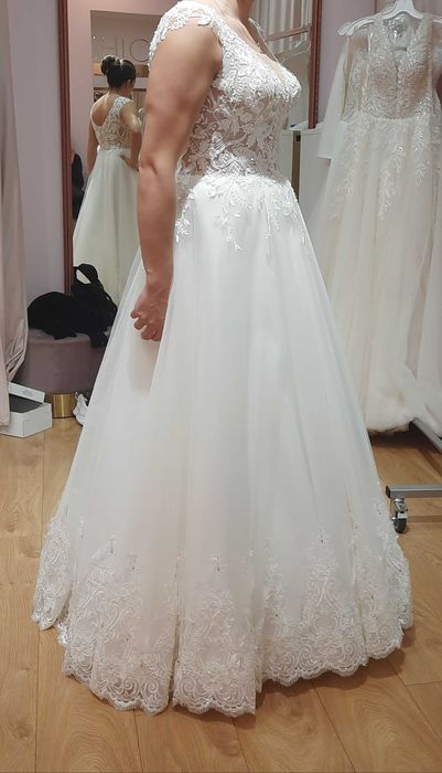 Suknia ślubna diamond white 40/42