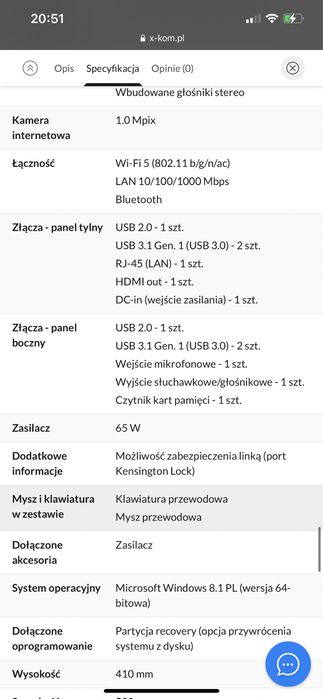 Komputer All in One ASUS ET2232IUK J2900/4GB/1TB/DVD-RW/Win8.1 biały