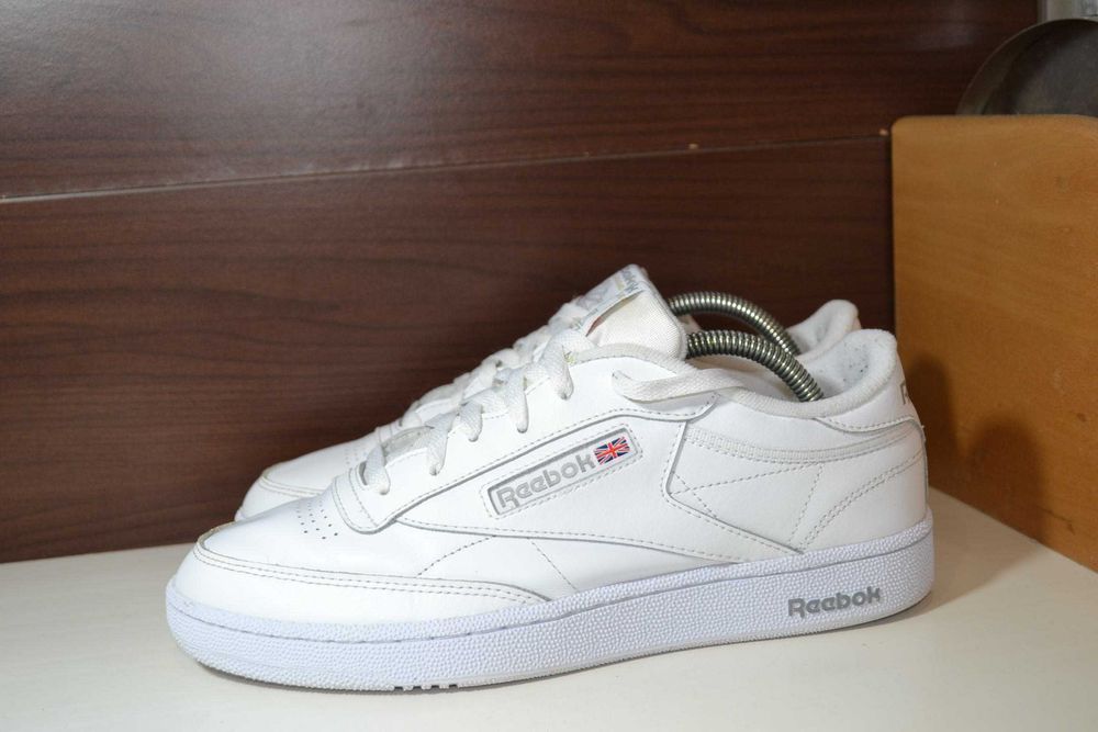reebok club c 85 classic 43р кожаные кроссовки сникерсы кеды оригинал