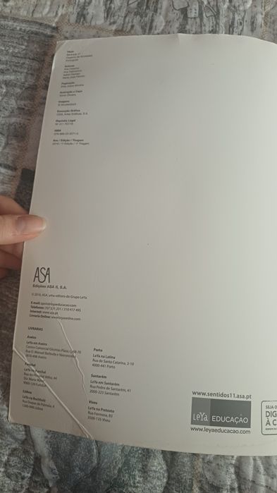 Caderno de atividades sentidos 11