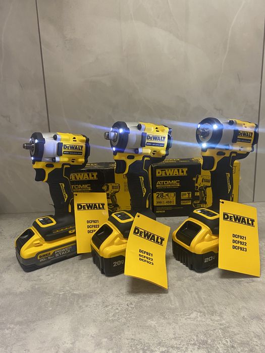 DeWALT DCF921/DCF923 3/8 20Vmax безщітковий гайковерт привезено з США