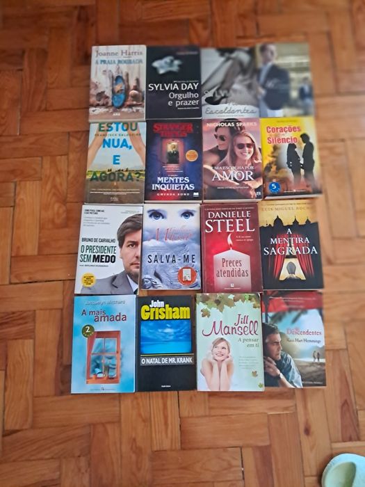 Livros em muito bom estado alguns nem lidos foram a partir de 5€