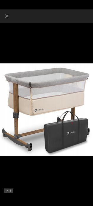 Łóżeczko dostawne Leonie Beige Sand