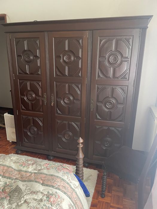 Mobília de quarto antiga